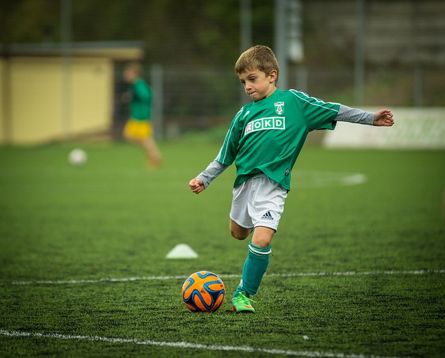 サッカーボールと質問を考える人