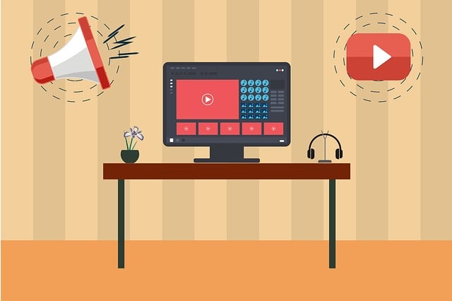 動画編集のステップを示すインフォグラフィック
