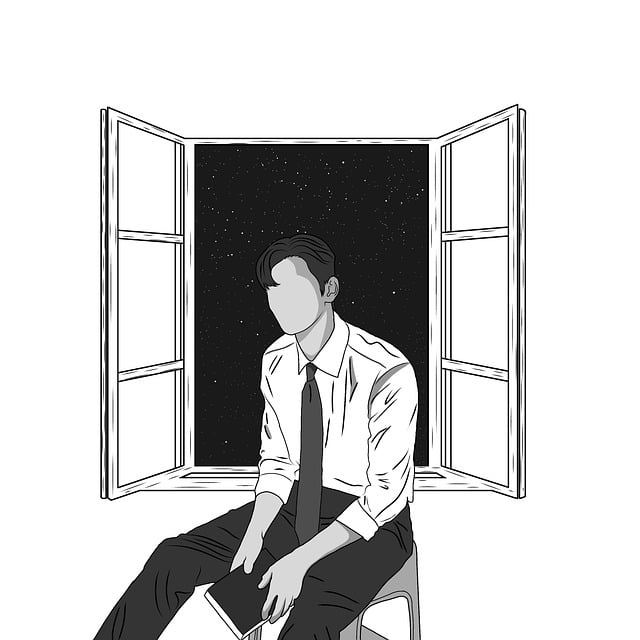 笑顔で本を読む人、リラックスした読書風景