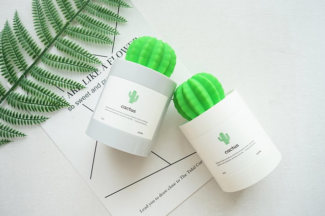 部屋で快適に過ごす人、加湿器のイメージ