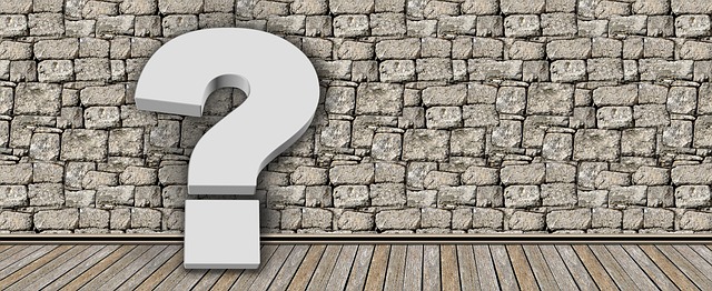 質問解決を象徴するイメージ、クエスチョンマークと回答