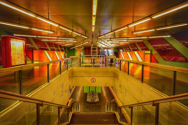 ステップアップを示す階段と手帳