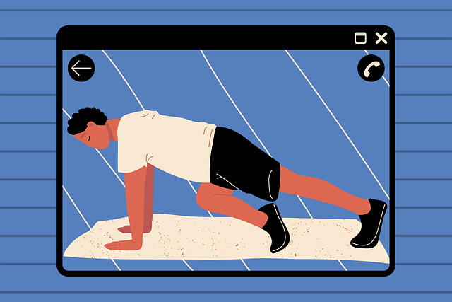 WebカメラとPCを接続し設定する様子