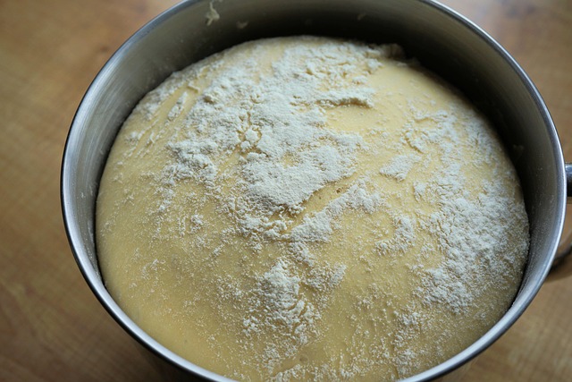 パン作りの工程を示すイラスト