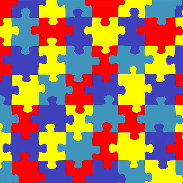 ジグソーパズルのピースが散らばり、困惑した表情の人物。失敗を避けるための注意喚起